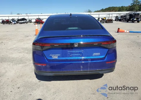 2024 Honda Accord Hybrid Sport из США, поврежденный, VIN 1HGCY2F54RA026632